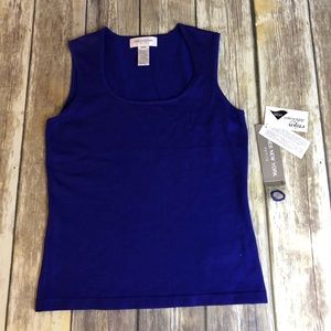 Jones New York NWT silk Calipso top size Small